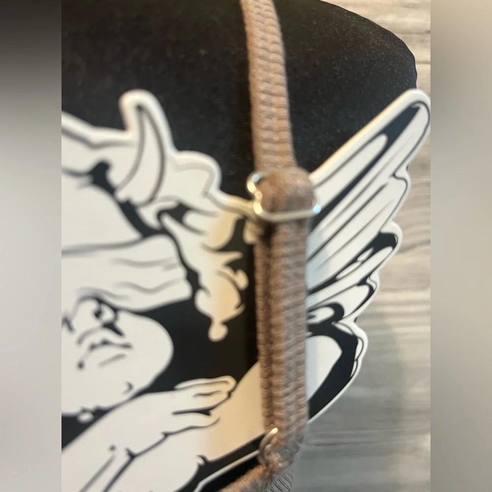 NWT Boys Lie Brown/Tan  Camisole with Blue Graphic Size M/L Rhinestone - Picture 14 of 15